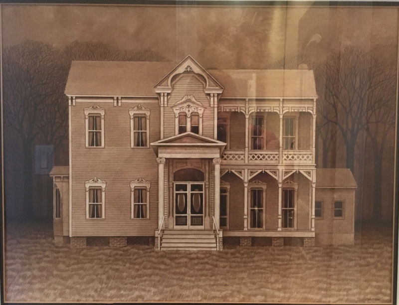 McClendon House by artist John OBrien